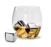 iiimy Bộ rượu whisky kim loại Iced British 304 Inox Frozen Ice Ice Cube Light Bộ quà tặng sang trọng - Rượu vang