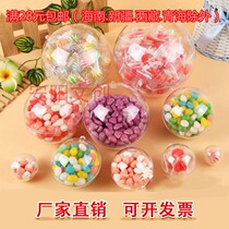 Transparent acrylic round ball Window hanging ball Hollow round ball Christmas decoration ball High transparent round ball