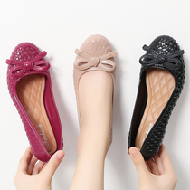 Baotou jelly sandal woman summer net infrared wear fashion beach coarse heels in heels in anti-slip leisure