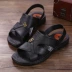 Thanh niên đi biển Roman cha trung niên sandal nam 2018 mới hè Hàn Quốc xu hướng cá tính hoang dã giày nam thể thao Sandal