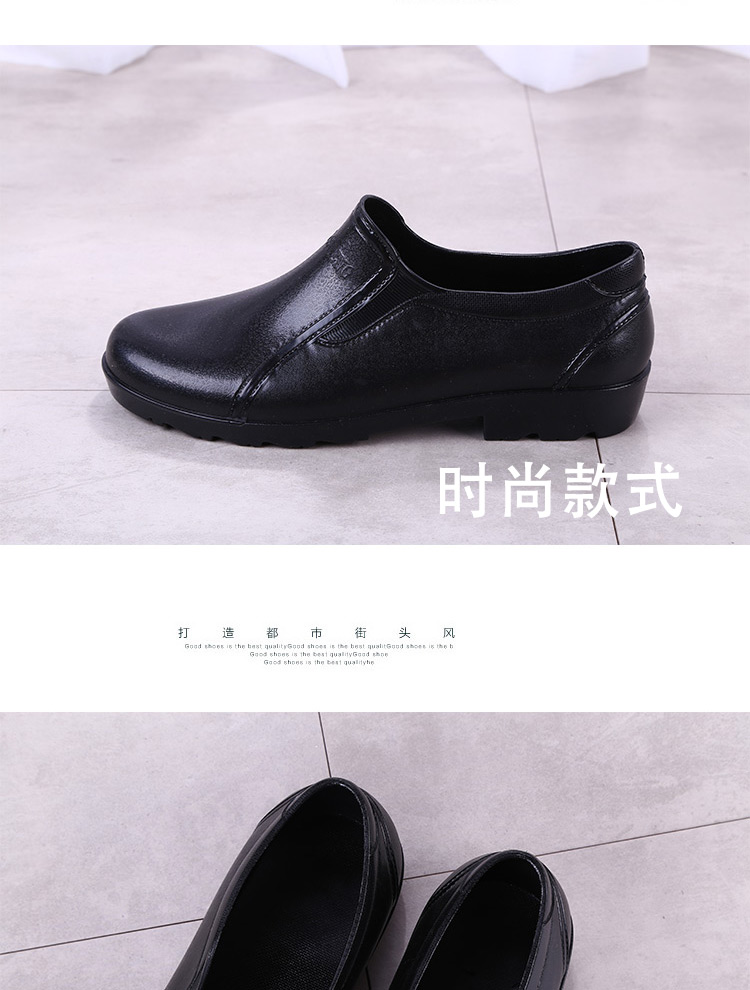 Non-slip boots mưa khởi động cao su không thấm nước giày đặt giày giày nước đầu bếp nhà bếp đặc biệt làm việc của nam giới giày mặc giúp đỡ thấp mùa hè giày sandal nam chống nước