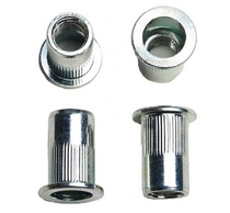 304 stainless steel pull rivet nut pull cap flat head vertical grain rivet nut