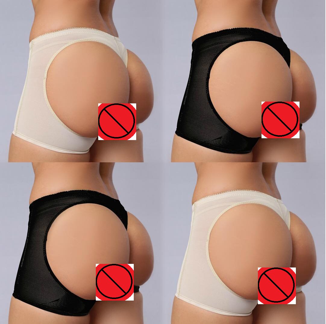 Salt and pepper American purchase high stretch super hip peach hip body shaping body pants Hip hip panties