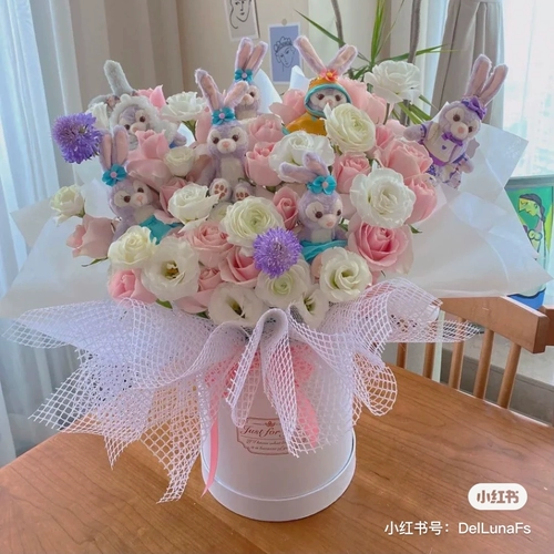 Портативная подарочная коробка на день матери с бантиком