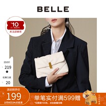 BELLE Belle Luggage Leisure Autumn Small Fragrant Wind Diamond Pattern Women's Shoulder Bag Slung Small Bag X5330CX0