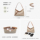 Сумки Belle, новинка 2025 года, вместительная кожаная сумка-мессенджер seagull presbyopia underarm HOBO, X7199AX5 mini 4
