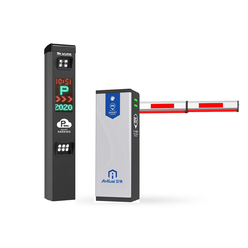 Changzhou Barrier Gate Wuxi Suzhou License Plate Recognition System Parking Lot Barrier Gate Integrated Machine Security Guard Remote Control Barrier Gate