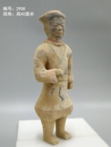 Antique pottery Han Dynasty pottery figurines Chinese ornaments classical crafts reproduction hotel decoration