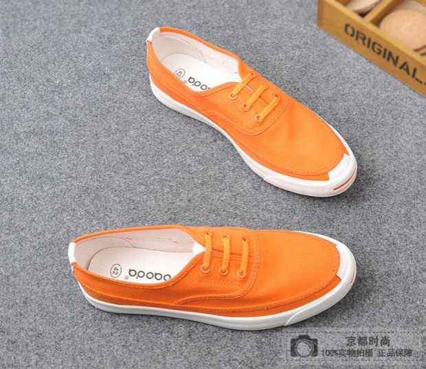 Giày hở mũi cho nam giày vải nam thấp để giúp một đôi giày lười nam Giày đế bằng phẳng với giày hoang dã Phiên bản Hàn Quốc - Plimsolls giày thể thao nam adidas