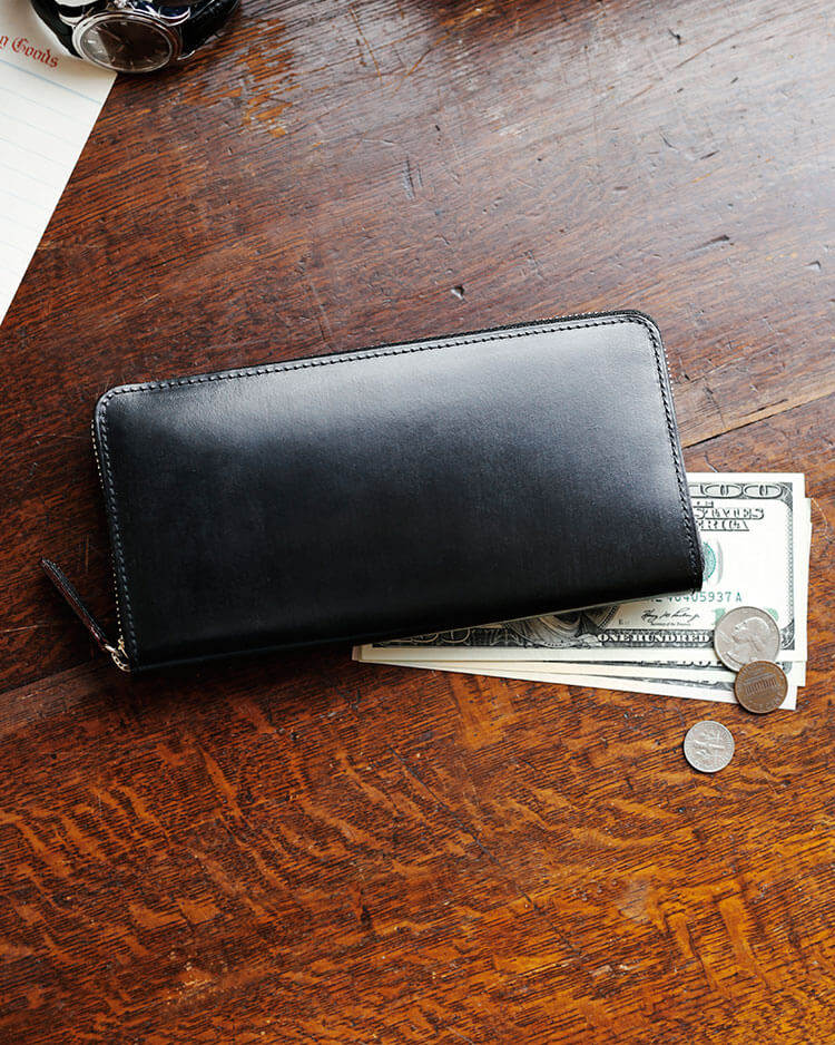 土屋鞄製造所bridle馬勒皮長版拉鍊錢包手工錢包日本代購ems包郵