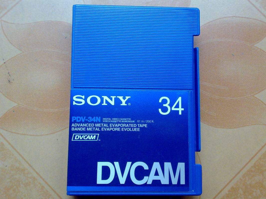 SONY SONY DVCAM 34 JAPAN IMPORTED METAL TAPES VIDEOTAPE VIDEOTAPE