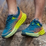 Hoka One One Fast Sheep 5 Speedgoat 5 Speed ​​Antelope Male v Base All -Terrain Off -Hroad Smosted Shoes