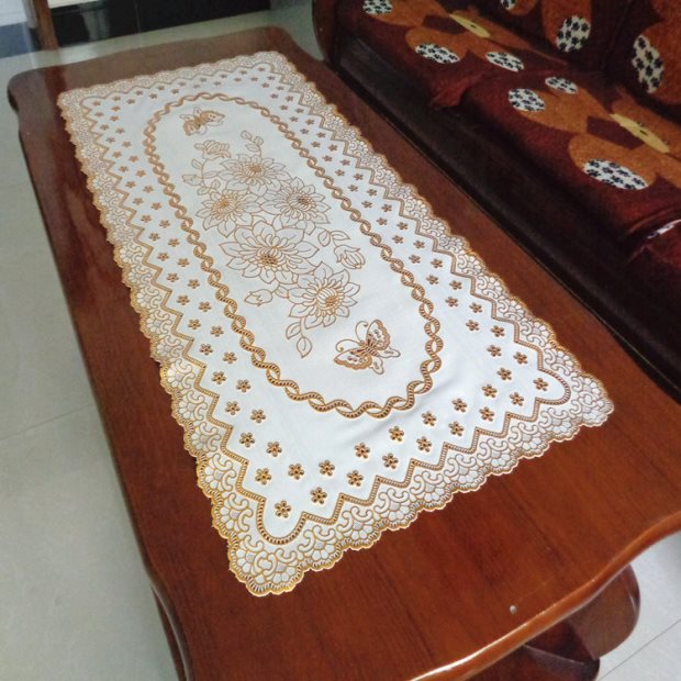 Trống placonats ren bảng vải vải nhựa PVC trong suốt bàn cà phê mat dầu chống thấm đệm khăn trải bàn sofa