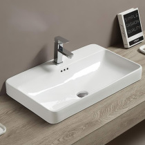 Toilet washbasin double hole table upper basin can take Japanese kvkkm5171 5071 5071EC faucet Basin