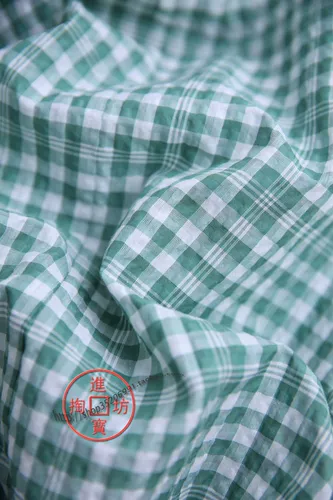 X033c 0716 Reculing и освежающий смазанный маленький клетчатый трехмерный рюшинный край, кружевная декоративная рубашка