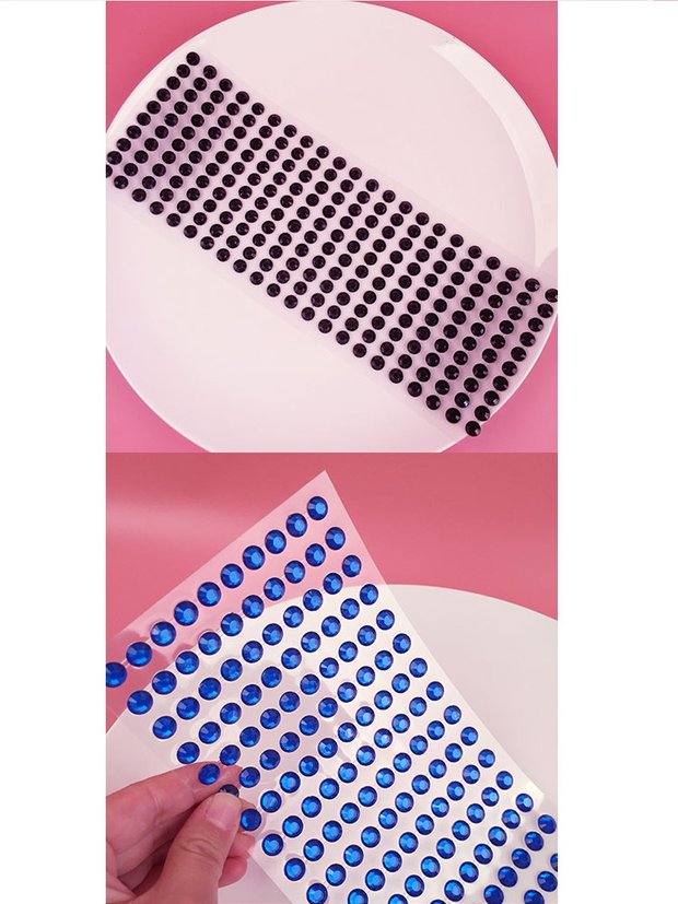 Kim cương đầy màu sắc Giấy dán Crystal Crystal Diamond Sticker Đồ chơi trẻ em Phát triển Album ảnh Khung trang trí Sticker - Đồ chơi giáo dục sớm / robot robot thong minh nhay mua