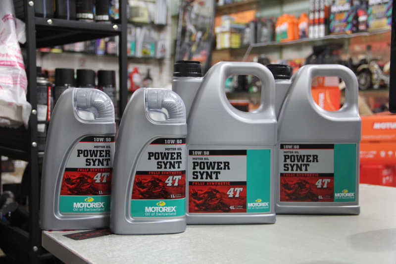 MOTOREX Swiss original fully synthetic engine oil lubricating oil motorcycle 4T 10W50 10W60