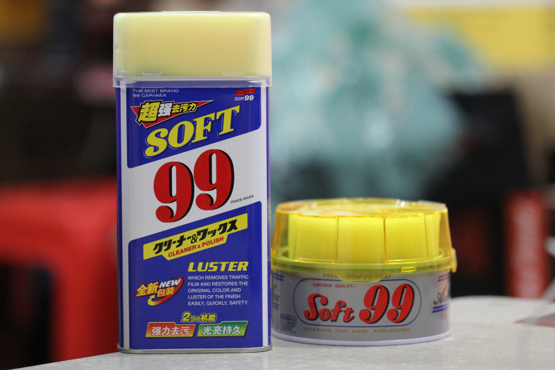 99 water wax Japan SOFT99 water wax 99 decontamination wax super strong to defiligree new packaging guarantee
