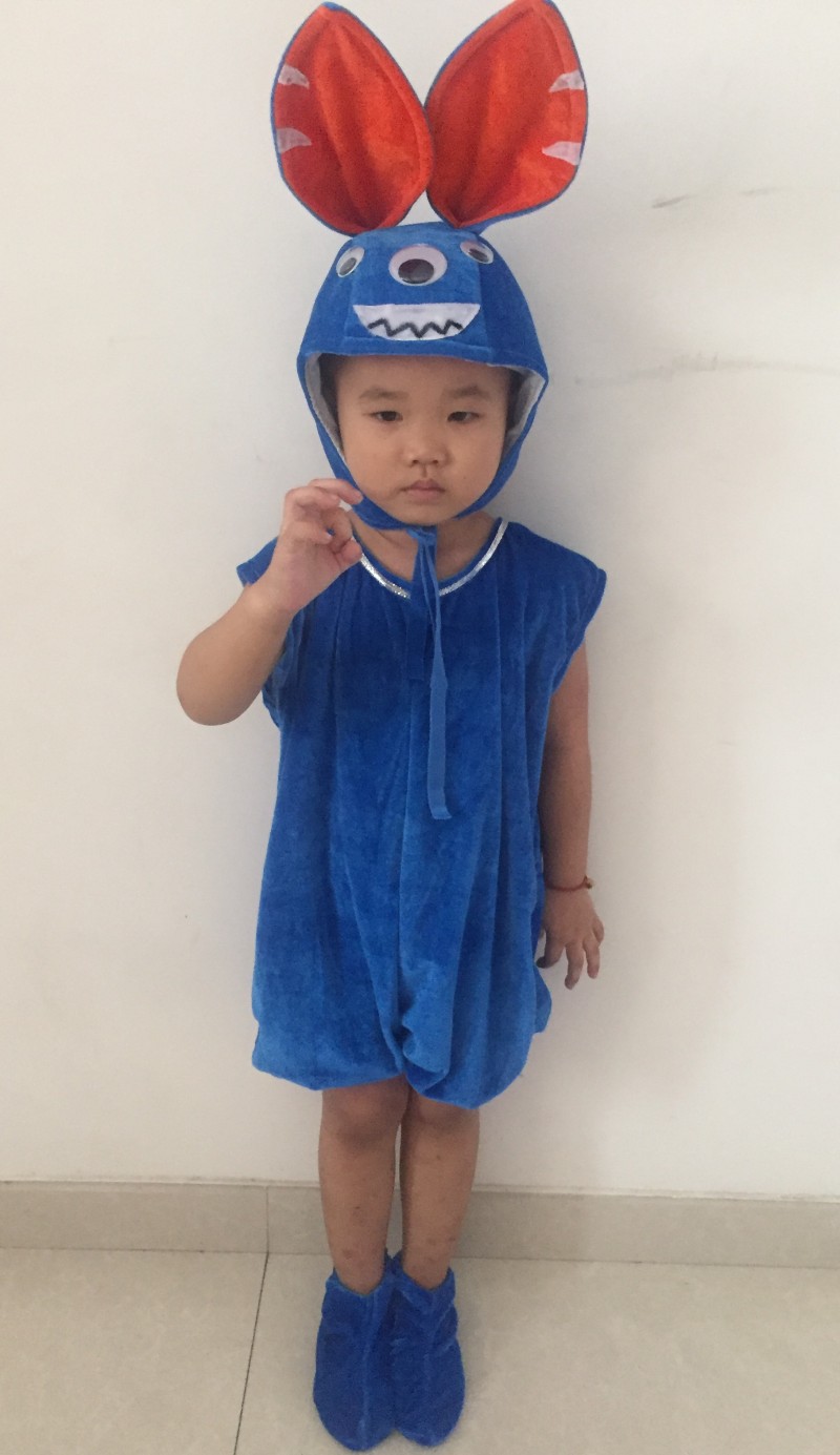 Trẻ em Động vật Quái vật nhỏ Quái vật Trang phục biểu diễn Halloween Quái vật nhỏ Quái vật quỷ nhỏ Trang phục dành cho người lớn Quần áo làm cha mẹ đồ bộ cho bé gái