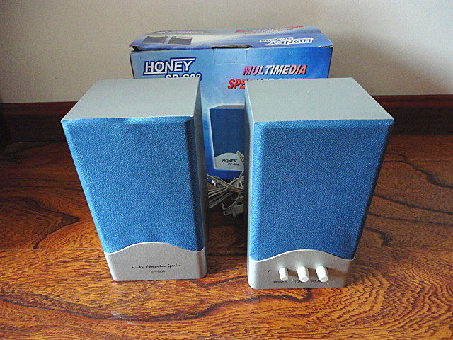 Macro LHONY SP-G08 Multimedia with source sound box sound blue grey