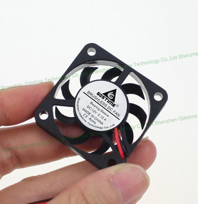 New DC DC 5V 12v 4cm 40x40x7mm 4 cm slim brushless cooling small fan