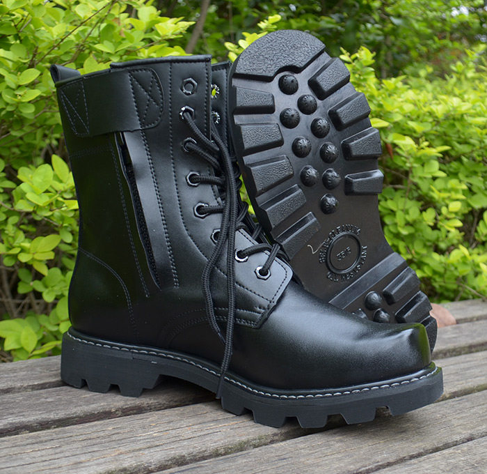 Bottes militaires en cuir - porter - Ref 1402020 Image 20