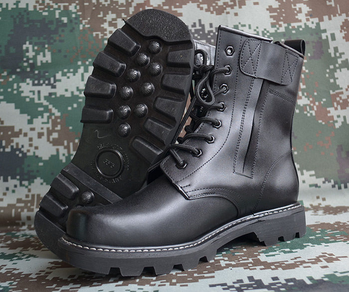 Bottes militaires en cuir - porter - Ref 1402020 Image 8