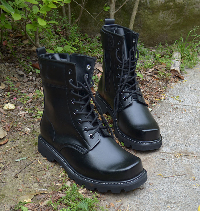 Bottes militaires en cuir - porter - Ref 1402020 Image 18