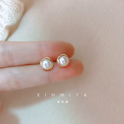Серьги с цирконом из жемчуга, брендовый универсальный комплект, 3 пары, простой и элегантный дизайн, изысканный стиль