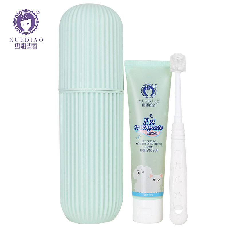 Ferret scented cat and dog toothbrush and toothpaste, how to keep your ...