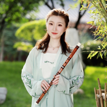 Fengya Palace Wang Jianhong Fengyi (treasures) professional performance learning bamboo flute horizontal flute copper whole piece