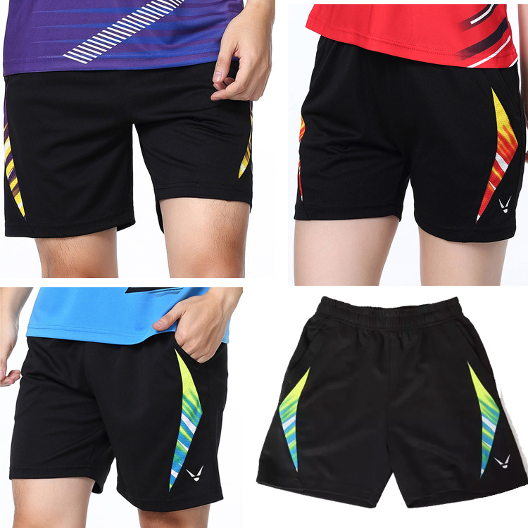 Cầu lông mặc quần short mùa hè quần short quần vợt unisex chạy cạnh tranh nhanh chóng làm khô thoáng khí căng dây vợt cầu lông