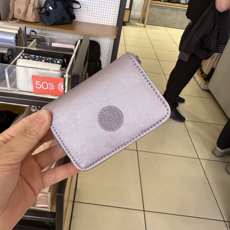 Kipling Tops Series Zipper Short Women's Wallet Ki0809