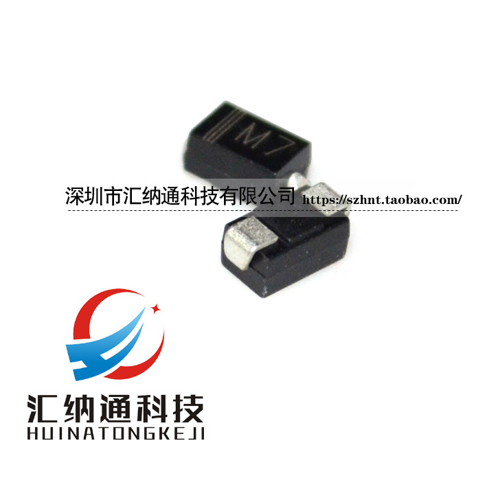 1A1000V patch rectification diode 1N4007 printed word M7 SMA seal