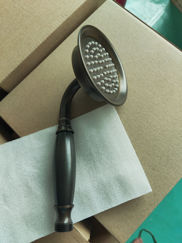 Antique-Style Dark Stainless Steel Handheld Shower Head Bath Showerhead Hand Spray Diameter 100 Antique-Style Dark Stainless Steel Handheld Shower Head Bath Showerhead Hand Spray Diameter 100