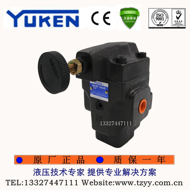 YUCKEN Yulin Oil Research Pilot Control Overflow Valve BT-06-32 Pressure Control Remote Control Valve