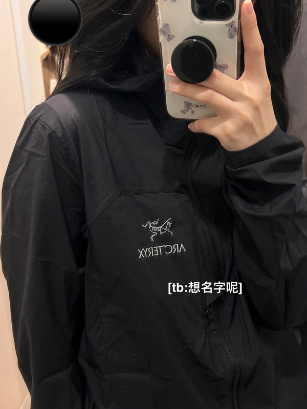 Arcteryx Squamish Series Hoody Men's and Women's Outdoor Sun Protection Lightweight Wind Shell Jacket