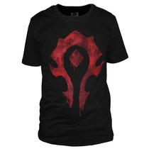 Tribal Union logo T-shirt Warcraft World film warcraft T-shirt outlets printing process