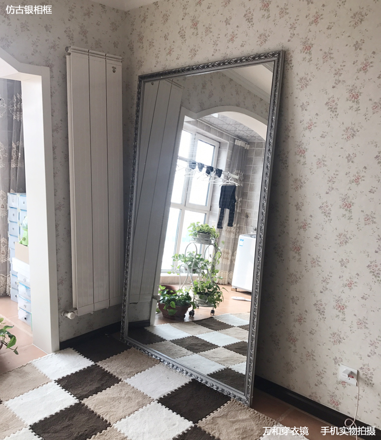 Gương thay đồ tùy chỉnh lắp gương toàn thân sàn gương lớn gương phòng tắm Trường Sa Chu Châu Xiangtan giao hàng tận nhà - Gương gương đứng treo tường