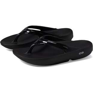 [покупка из США женские спортивные шлепанцы противоскользящие OOFOS OOlala Sandal]