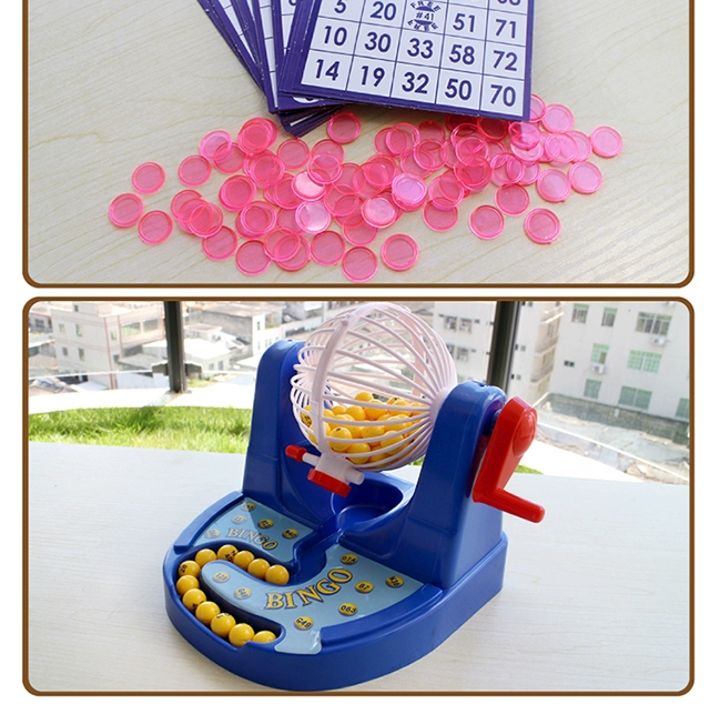 Bingo máy xổ số máy mô phỏng xổ số xổ số máy trò chơi trẻ em câu đố đồ chơi trên bàn - Trò chơi cờ vua / máy tính để bàn cho trẻ em