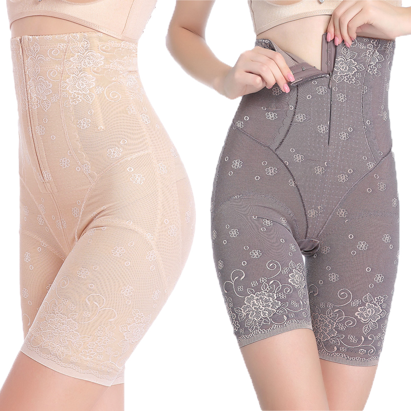 Tingling with high waist bunches waist closets waist-to-hip plastic body-pants postpartum shaping bondage bodysuit woman minus belly