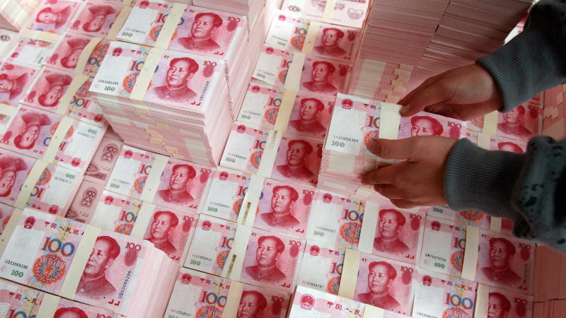 高盛看好中国债券，但认为人民币反弹空间不大
