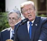 在美联储主席鲍威尔发表演讲的前一天，美国总统特朗普曾在社交媒体上表示，“只要其他国家正在享受负利率的好处，美国也应接受这样的‘礼物’。这是很大的经济好处...