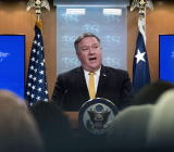 “如果我们都做出正确的选择，恢复相互尊重，这将对世界有利。”据俄罗斯《消息报》13日报道，美国国务卿蓬佩奥