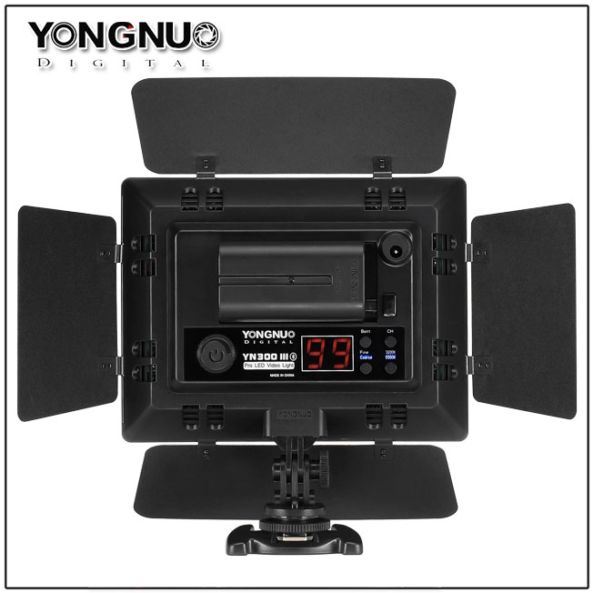Yongnuo YN-300III third generation LED video light photography light adjustable color temperature wedding light outdoor shooting light