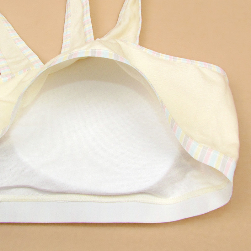 Very Sisters Pure Cotton Middle School Students Developmental Underwear Girl Bra No Rims Thin Girl vest bra