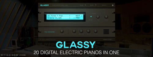 Подлинный популярный EP Sampleson Glassy, ​​цифровой источник звука электрического фортепиано, коллекция тонов, мягкий плагин источника звука