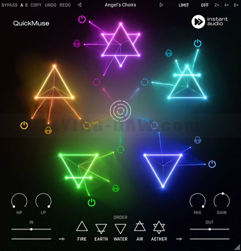 Подлинные United Plugins QuickMuse One -Click Straind Creative Special Effect Audio Effect Audio Effect