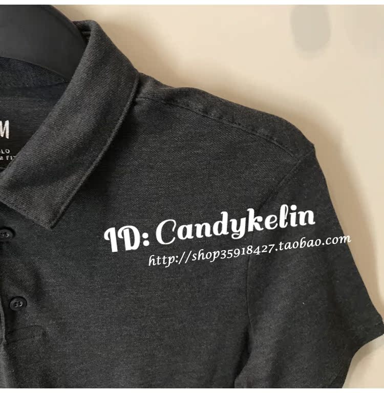 Quần POLO tay ngắn HM H & M nam quầy hàng chính hãng trong nước 2019 kinh doanh mới để làm việc - Polo aso polo